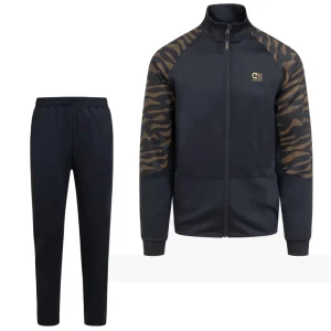 Cruyff Carner Trainingspak Zwart Goud: Comfort en Stijl in één