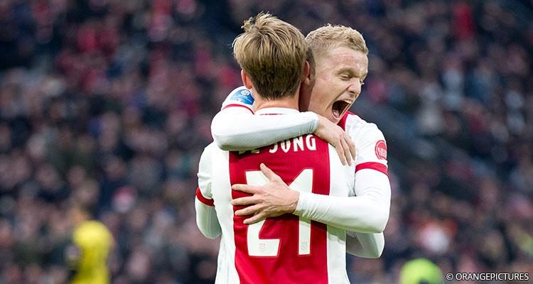 Donny van de Beek en Frenkie de Jong