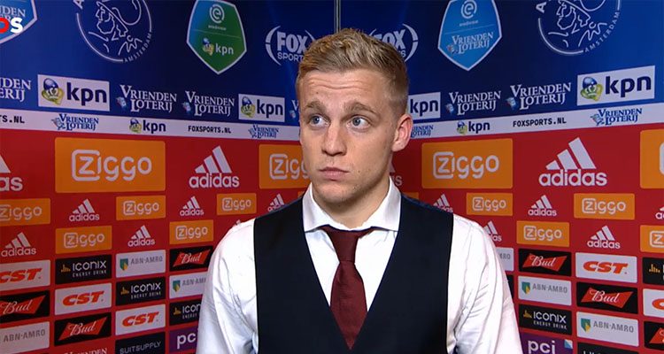 Donny van de Beek interview