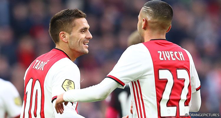 Tadic en Ziyech